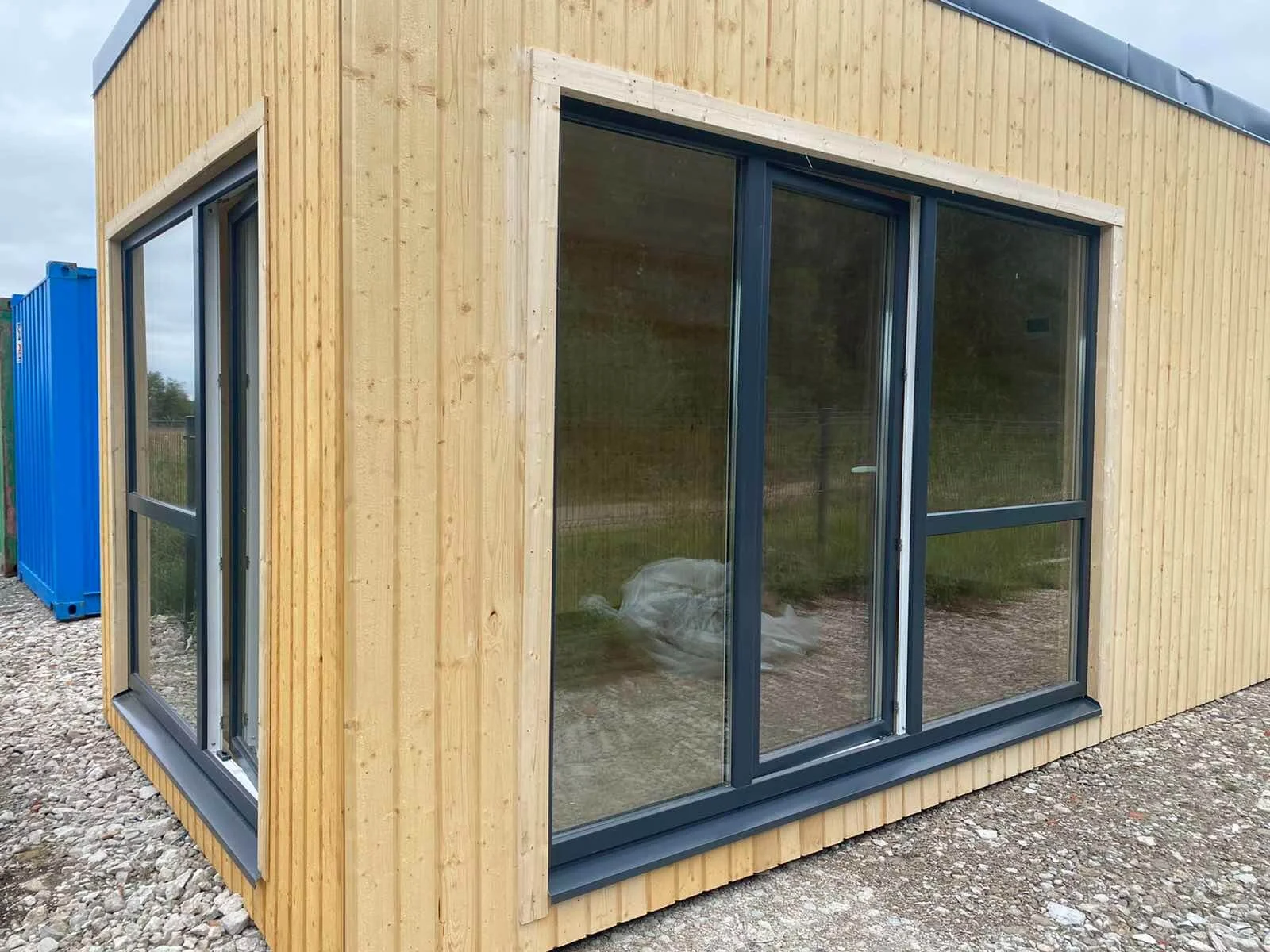 Oficina modular de madera 18 m²_