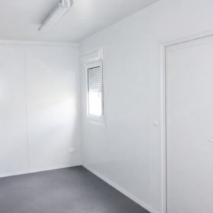 Contenedor oficina de Obra 20 dos ventanas
