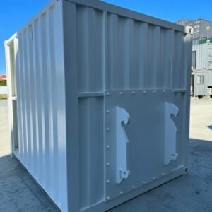 Contenedor de 10 Pies Blanco Modificado con Aire Acondicionado