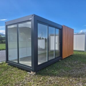 Pabellón Modular Acristalado de 15 m²