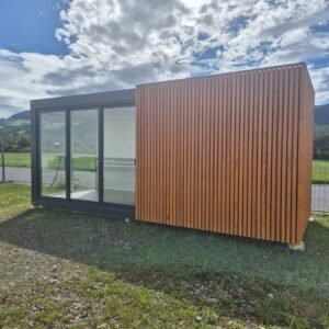 Pabellón Modular Acristalado de 15 m²